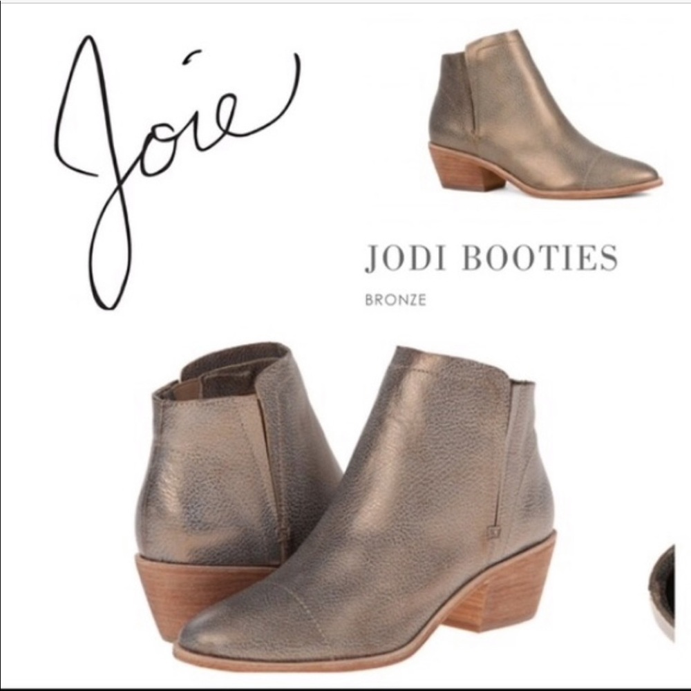 Joie Jodi Metallic Booties